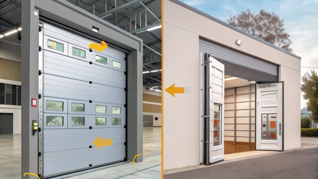 Секционные ворота