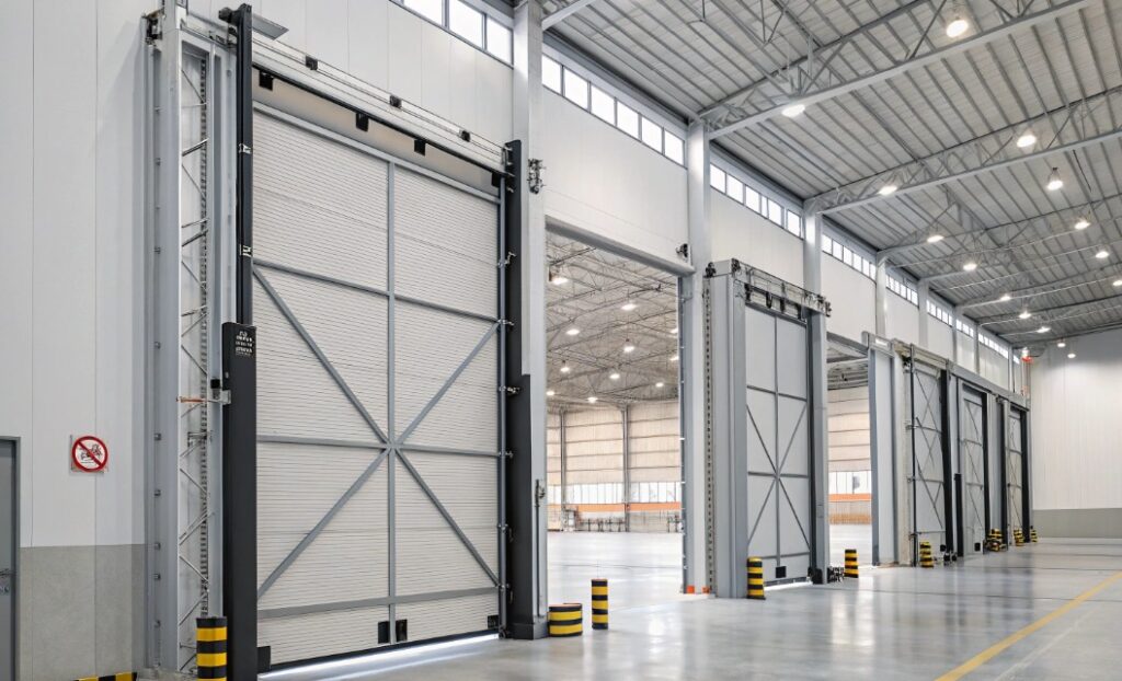 Какие ворота подходят для ангаров и складов больших размеров