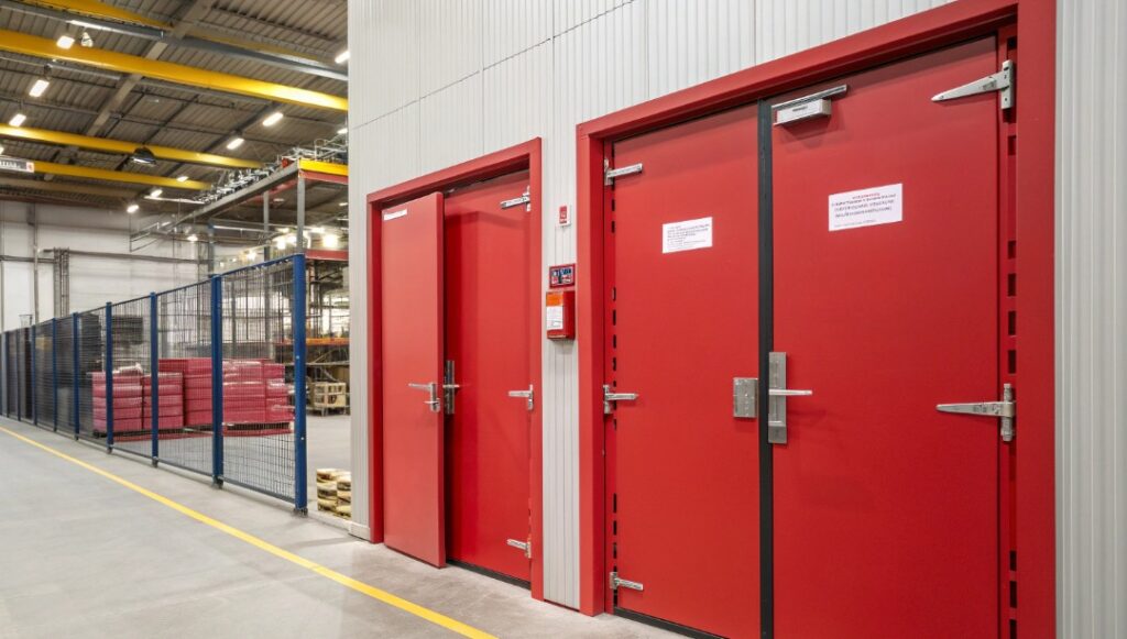 Обязательная установка противопожарных ворот и дверей